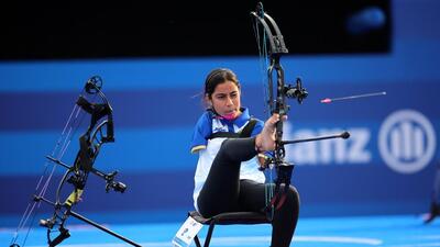 India’s Sheetal Devi won gold at the World Para Archery Championships. (Getty Images) India’s Sheetal Devi won gold at the World Para Archery Championships. (Getty Images)