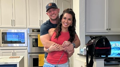 Melissa Rycroft Strictland, with her husband, Tye Strickland. (melrystrick/Instagram) Melissa Rycroft Strictland, with her husband, Tye Strickland. (melrystrick/Instagram)