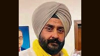 Nearly one month has already passed since AAP MLA Harmeet Singh Pathanmajra escaped police custody during his arrest in Karnal, Haryana. The AAP MLA from Sanour, however, continues to release his videos and audio messages on social media. (HT File)
