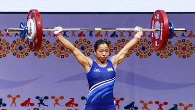 Mirabai Chanu wins silver at the World Weightlifting Championships (PTI)