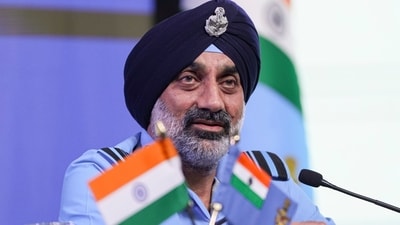 Chief of the Air Staff Air Chief Marshal Amar Preet Singh addresses a press conference, in New Delhi. (PTI) Chief of the Air Staff Air Chief Marshal Amar Preet Singh addresses a press conference, in New Delhi. (PTI)