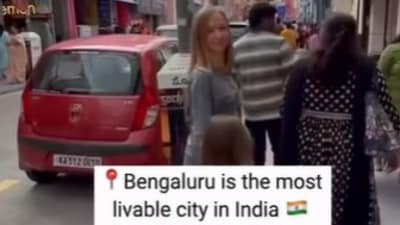 A Russian woman's Instagram post lauds Bengaluru as her top choice for living in India due to its temperate climate, greenery, and vibrant lifestyle. A Russian woman's Instagram post lauds Bengaluru as her top choice for living in India due to its temperate climate, greenery, and vibrant lifestyle.