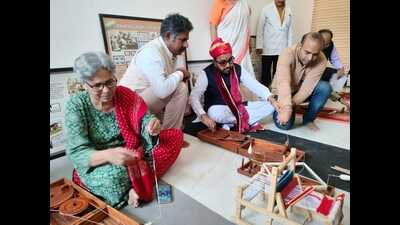 The event was attended by Prataprao Jadhav, Union Minister of State (Independent Charge) for Ayush and Minister of State for Health and Family Welfare, who was the chief guest. (HT PHOTO)