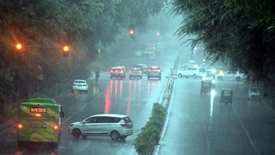 Rainfall will taper off from October 5 in Bengaluru, but isolated showers may persist. (Arvind Yadav/Hindustan Times) Rainfall will taper off from October 5 in Bengaluru, but isolated showers may persist. (Arvind Yadav/Hindustan Times)