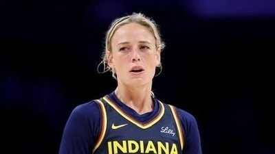 Indiana Fever’s Sophie Cunningham has faced multiple fines this WNBA season. (Getty Images via AFP) Indiana Fever’s Sophie Cunningham has faced multiple fines this WNBA season. (Getty Images via AFP)