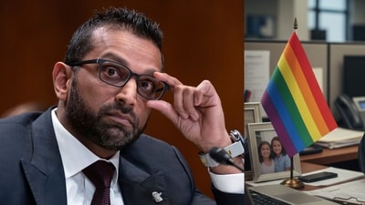 Kash Patel fired FBI trainee for displaying ‘political signage’ in workplace Kash Patel fired FBI trainee for displaying ‘political signage’ in workplace