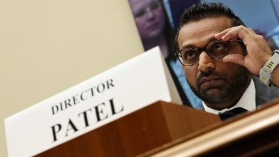 Kash Patel announced on X that the FBI was cutting ties with the SPLC. (Getty Images via AFP) Kash Patel announced on X that the FBI was cutting ties with the SPLC. (Getty Images via AFP)