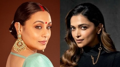 Rani Mukerji and Deepika Padukone