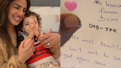 Priyanka Chopra had a special surprise for her daughter Malti Marie. Priyanka Chopra had a special surprise for her daughter Malti Marie.