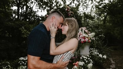 Taylor Swift announced her engagement to Travis Kelce. (Instagram/taylorswift) Taylor Swift announced her engagement to Travis Kelce. (Instagram/taylorswift)