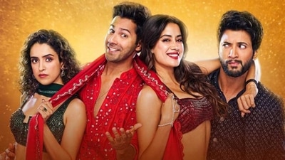 Sunny Sanskari Ki Tulsi Kumari worldwide box office collection day 1; Varun Dhawan, Janhvi Kapoor, Rohit Saraf and Sanya Malhotra's still from the movie. Sunny Sanskari Ki Tulsi Kumari worldwide box office collection day 1; Varun Dhawan, Janhvi Kapoor, Rohit Saraf and Sanya Malhotra's still from the movie.