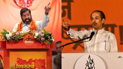 Thackeray's accusation towards the BJP was met with a sharp rebuttal from Shinde Sena chief Eknath Shinde. (PTI)