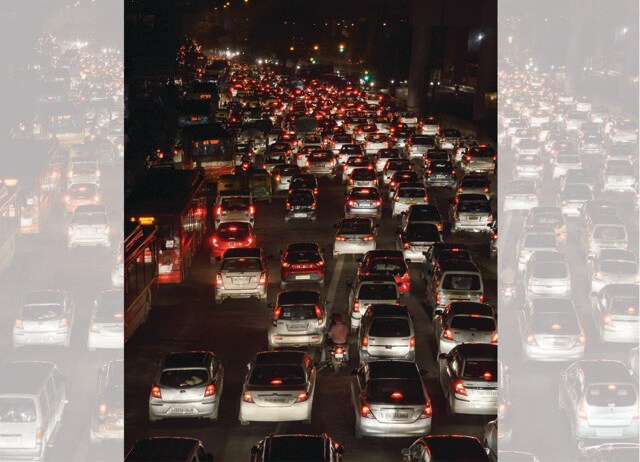 Traffic increases exponentially too, with everyone out celebrating or delivering gifts. (SHUTTERSTOCK) Traffic increases exponentially too, with everyone out celebrating or delivering gifts. (SHUTTERSTOCK)