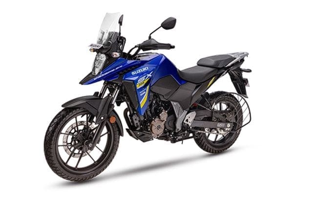The Suzuki V-Strom SX 250 shares its engine with the Gixxer 250. The Suzuki V-Strom SX 250 shares its engine with the Gixxer 250.