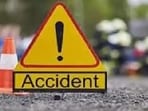 After the collision, the young student was rushed to a hospital where doctors declared him dead. (HT Photo)