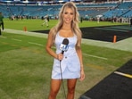Sara Cardona, NBC6 sports anchor, has over 177,000 Instagram followers and gained more than 16 million views for her recent X post from the Jets-Dolphins game. Sara Cardona, NBC6 sports anchor, has over 177,000 Instagram followers and gained more than 16 million views for her recent X post from the Jets-Dolphins game.