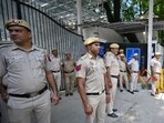 The event was attended by a large number of senior officers (Hindustan Times) The event was attended by a large number of senior officers (Hindustan Times)