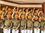 Twenty-four students from Nishan-E-Sikhi, an academy run by Kar Sewa at Khadoor Sahib of Tarn Taran, have cleared the written examination of the National Defence Academy. A total of 42 students had appeared for the UPSC-conducted exam. (HT Photo) Twenty-four students from Nishan-E-Sikhi, an academy run by Kar Sewa at Khadoor Sahib of Tarn Taran, have cleared the written examination of the National Defence Academy. A total of 42 students had appeared for the UPSC-conducted exam. (HT Photo)