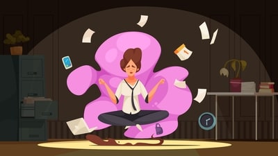 Dr. Prashant highlights the importance of pausing in stressful situations to foster resilience and calmness. (Freepik) Dr. Prashant highlights the importance of pausing in stressful situations to foster resilience and calmness. (Freepik)