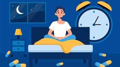 Poor sleep affects mental health, increasing mood instability and anxiety by 45%. (Freepik) Poor sleep affects mental health, increasing mood instability and anxiety by 45%. (Freepik)