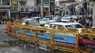 A traffic jam in Lucknow. (FILE PHOTO) A traffic jam in Lucknow. (FILE PHOTO)