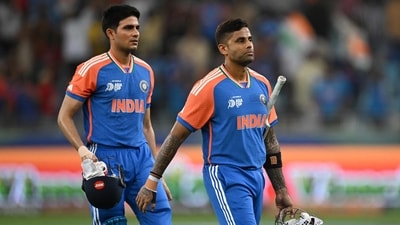 India's captain Suryakumar Yadav (R) along with his teammate Shubman Gill during the Asia Cup last month (AFP) India's captain Suryakumar Yadav (R) along with his teammate Shubman Gill during the Asia Cup last month (AFP)