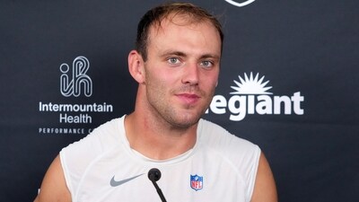 Las Vegas Raiders tight end Brock Bowers has been listed as questionable but is likely to play vs Colts, revealed Pete Carroll (IMAGN IMAGES via Reuters Connect)