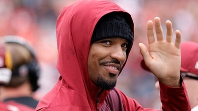 Washington Commanders quarterback Jayden Daniels to play against the Los Angeles Chargers. (IMAGN IMAGES via Reuters Connect)