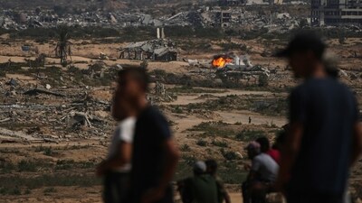 On Friday, Donald Trump said that he is determined to bring an end to the Gaza conflict with his 20-point plan. (AP) On Friday, Donald Trump said that he is determined to bring an end to the Gaza conflict with his 20-point plan. (AP)