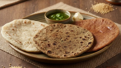 Different rotis offer unique health benefits, reveals gastroenterologist. (AI generated image ) Different rotis offer unique health benefits, reveals gastroenterologist. (AI generated image )