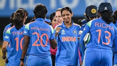 Harmanpreet Kaur's India will take on Pakistan in the Women's World Cup on Sunday. (HT_PRINT) Harmanpreet Kaur's India will take on Pakistan in the Women's World Cup on Sunday. (HT_PRINT)