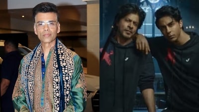 Karan Johar reveals one similarity and difference between Shah Rukh Khan and Aryan Khan. Karan Johar reveals one similarity and difference between Shah Rukh Khan and Aryan Khan.