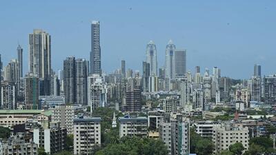 Mumbai, India - April 22, 2023: Aerial view of Mazgaon and Byculla, in Mumbai, India, on Saturday, April 22, 2023. (Photo by Anshuman Poyrekar/ Hindustan Times) (Anshuman Poyrekar/HT PHOTO) Mumbai, India - April 22, 2023: Aerial view of Mazgaon and Byculla, in Mumbai, India, on Saturday, April 22, 2023. (Photo by Anshuman Poyrekar/ Hindustan Times) (Anshuman Poyrekar/HT PHOTO)