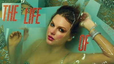 Taylor Swift's 12th studio album, The Life of a Showgirl, releases on October 3, 2025, at midnight ET. (Republic Records via AP) (AP)