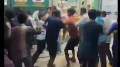 Residents and guards clash at Amrapali Golf Homes; four arrested after viral video shows late-night scuffle. Police say situation now under control. (HT Photo) Residents and guards clash at Amrapali Golf Homes; four arrested after viral video shows late-night scuffle. Police say situation now under control. (HT Photo)