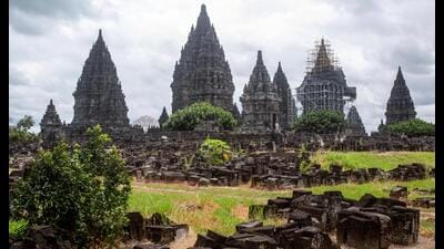 The Borobudur temple is an example of ancient India’s cultural influence. (AFP) The Borobudur temple is an example of ancient India’s cultural influence. (AFP)
