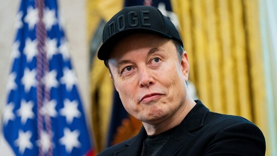 Elon Musk replied to the post on X with a "thinking" emoji.(AFP) Elon Musk replied to the post on X with a "thinking" emoji.(AFP)