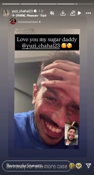 Yuzvendra Chahal reshared Samay Raina's post Yuzvendra Chahal reshared Samay Raina's post