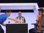 Hikaru Nakamura threw D Gukesh's king after beating him. Hikaru Nakamura threw D Gukesh's king after beating him.