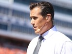 Brady Quinn is an NFL veteran who also has television experience. His professionalism and solid presence are exactly what Fox Sports needs in this rare position. (Photo by Justin Casterline / GETTY IMAGES NORTH AMERICA / Getty Images via AFP) Brady Quinn is an NFL veteran who also has television experience. His professionalism and solid presence are exactly what Fox Sports needs in this rare position. (Photo by Justin Casterline / GETTY IMAGES NORTH AMERICA / Getty Images via AFP)