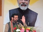 Haryana chief minister Nayab Singh Saini during an event in Panchkula on Saturday. (Sourced: X) Haryana chief minister Nayab Singh Saini during an event in Panchkula on Saturday. (Sourced: X)