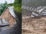 Several people have died amid the heavy rains and landslides in West Bengal's Darjeeling on Sunday. Furthermore, due to the excessive rainfall, an iron bridge also collapsed. Several people have died amid the heavy rains and landslides in West Bengal's Darjeeling on Sunday. Furthermore, due to the excessive rainfall, an iron bridge also collapsed.