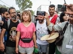 Hazwani Helmi, a Malaysian citizen, and Windfield Beaver, an American citizen, alleged that Greta Thunberg had been mistreated by Israeli troops. 