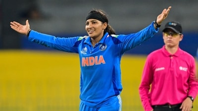 Sneh Rana (2/38) was also sensational and total of five wickets went to Indian spinners and three to pacers. (AFP) Sneh Rana (2/38) was also sensational and total of five wickets went to Indian spinners and three to pacers. (AFP)