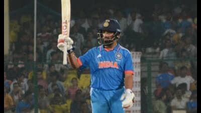 India A opener Prabhsimran Singh waving towards the crowd after completing his century in Kanpur on October 5. (Sourced) India A opener Prabhsimran Singh waving towards the crowd after completing his century in Kanpur on October 5. (Sourced)
