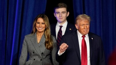 Barron and Melania's joint habit that annoys Donald Trump revealed (AP Photo/Alex Brandon) (AP) Barron and Melania's joint habit that annoys Donald Trump revealed (AP Photo/Alex Brandon) (AP)