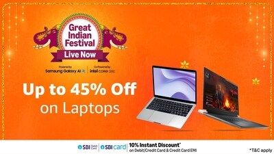 Amazon Great Indian Festival Sale brings unseen discounts on high performance laptops.