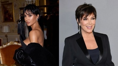 Kim Kardashian debuts new pixie hairdo which makes her look like her mom's clone! (instagram/@kimkardashian; Pinterest) Kim Kardashian debuts new pixie hairdo which makes her look like her mom's clone! (instagram/@kimkardashian; Pinterest)