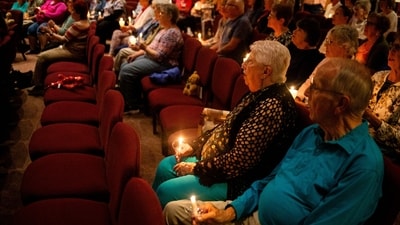 The Quorum, headed by Oaks, is leading the church and its more than 17 million members in the absence of a president. (Getty Images via AFP) The Quorum, headed by Oaks, is leading the church and its more than 17 million members in the absence of a president. (Getty Images via AFP)