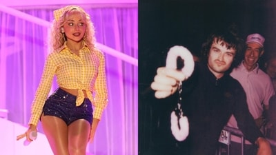 The ‘cuffing’ segment was started by Sabrina Carpenter during the Short n' Sweet Tour of 2024 (X/@@SabCarpenterIT, @SCdailyupdates)